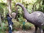 Supposedly, replica bird from the dinosaur era